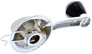 Miniatura 3 de Speedway Motors 1949-1964 Compatible temprano con manivelas de mano para ventana interior de automóvil Chevy, par