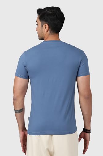 Image of Men's Crew Neck Slim Fit Gym Sports T-Shirt