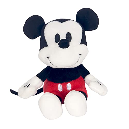 Image of Lambs & Ivy Disney Baby Mickey Mouse Muslin Swaddle Blanket & Plush Gift Set