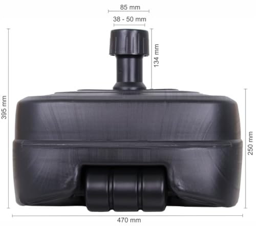 Schneider PE-Schirmständer ca. 45 ltr., 856-15, anthrazit, Kunstsoff, 2 kg