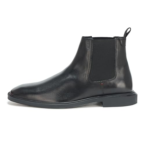 HUGO Men's Brushed Leather Chelsea Boot Chukka2