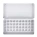 EXCEART Vide Aquarelle Étain Peinture Aquarelle Palette Aquarelle Boîte en Fer Blanc en Métal Palette Peinture Cas avec Couvercle Vide Aquarelle Casseroles 45 Slots pour Voyage Peinture