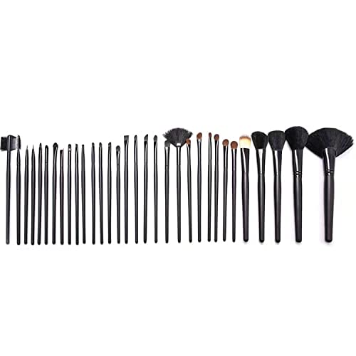 Set di 24 Pennelli per Il Trucco Professionali, Pennelli per Ombretto in Fibre Sintetiche di Alta qualità, Strumento per Il Trucco.