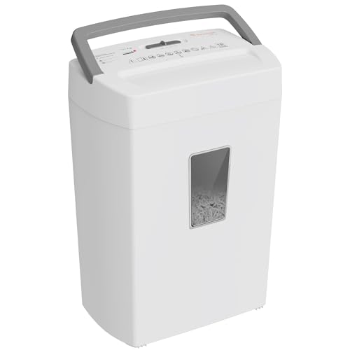 Bonsaii 10-Sheet Micro-Cut Paper Shredder for Home Office P-4 High Security