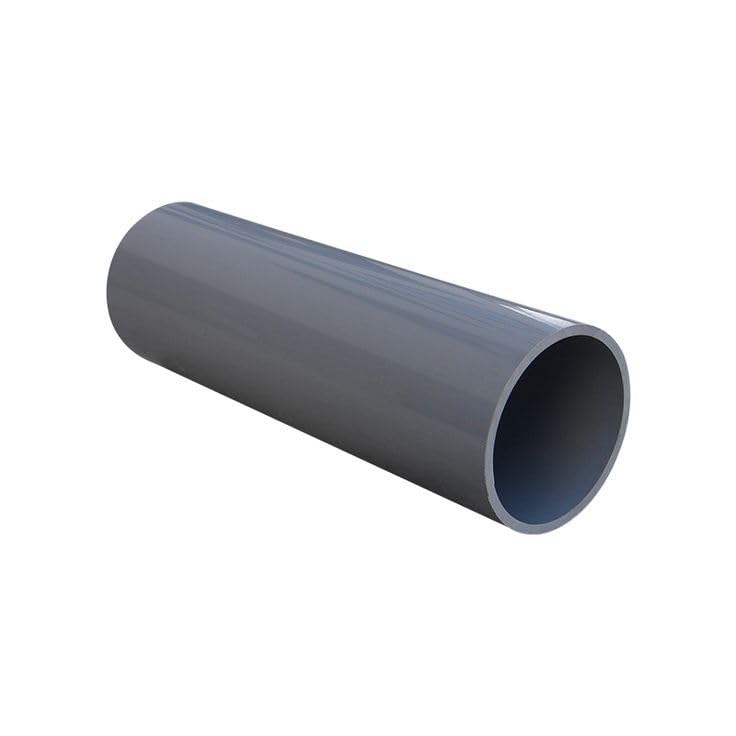 PVC Pipe, Grey, Cylindrical, Hollow, Plumbing and Drainage Use pack of 2-image-33