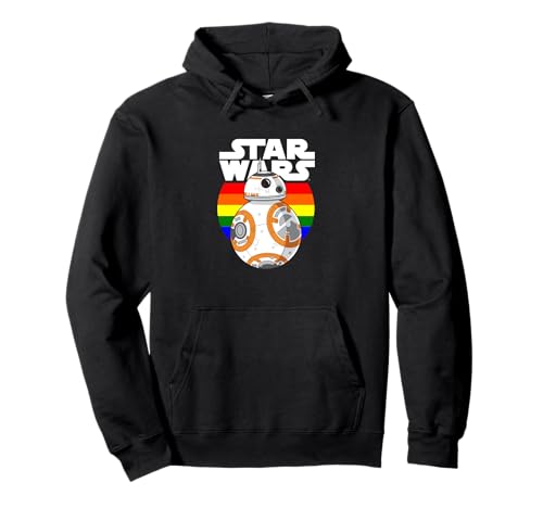 Star Wars BB-8 Pride pull à capuche arc-en-ciel imprimé coloré