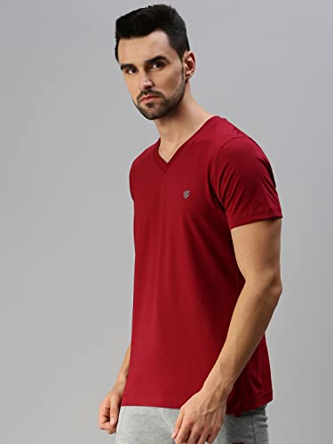 Image of ONN Men's Regular Fit Half Sleeve V Neck T-Shirt