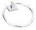 Elements Traditional Towel Ring. Finish: Polished Chrome. Packed in new Retail Box.