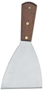 Onesource Grill Scraper, Diner Grill Scraper, Griddle Scraper, Teppanyaki Grill Scraper, Angle-Slanted Blade, Stainless Steel, Commercial Grade, 8 1/4 Inch, Set of 12