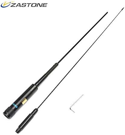 Zastone NL770R PL259 Radio Antenna Long Range Mobile Radio Antenna VHF/UHF 144/430Mhz Antenna for Car Truck CB Radio