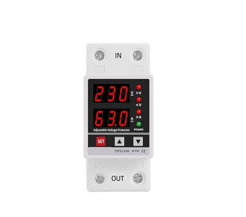 Relais de protection surtension 63A avec limitation de courant automatique