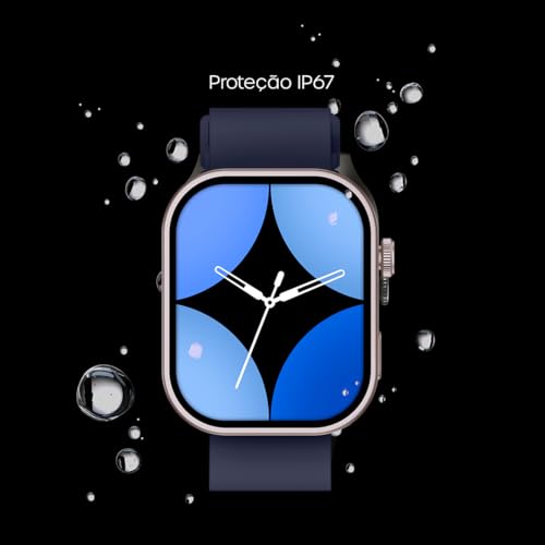 Smartwatch Relógio Inteligente My Watch 2 Pro com Botão Fitness Haiz Tela Full Touch 2.01