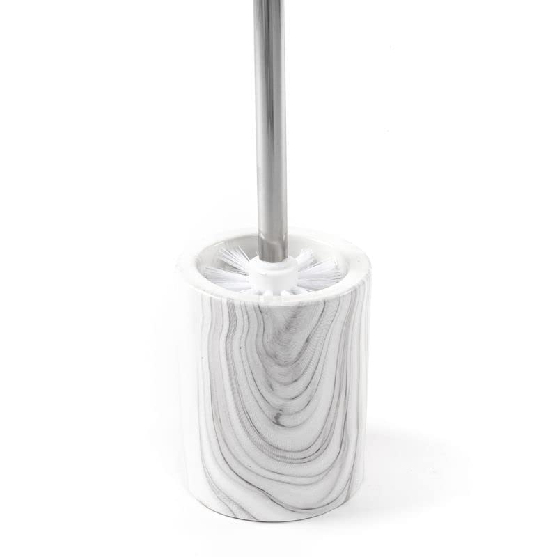 ROCKING GIFTS Escobillero WC Marmol Ceramica 12 cm