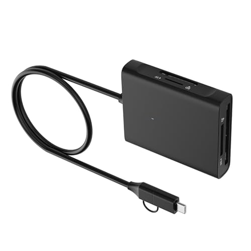 Lector Tarjetas USB3.0 Múltiples Puerto 4 En 1 para Tarjeta Tarjetas Memoria MS Transferencia Datos