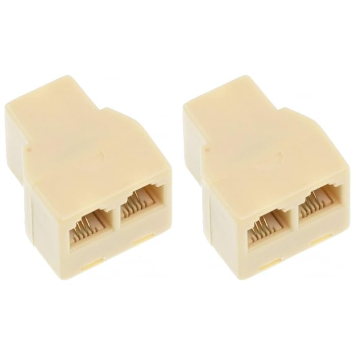 (2 pc) Flyrobo RJ11 Telephone Line Tee Header-image-29