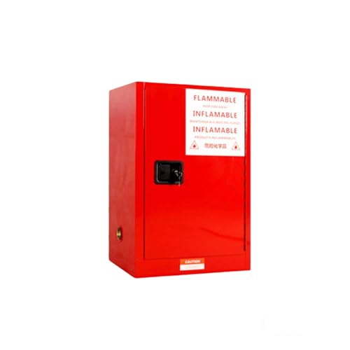 Armario para Almacenamiento de Productos químicos | Armario de Seguridad para líquidos peligrosos y ácidos | Taquilla de Seguridad de Grado Industrial y de Laboratorio