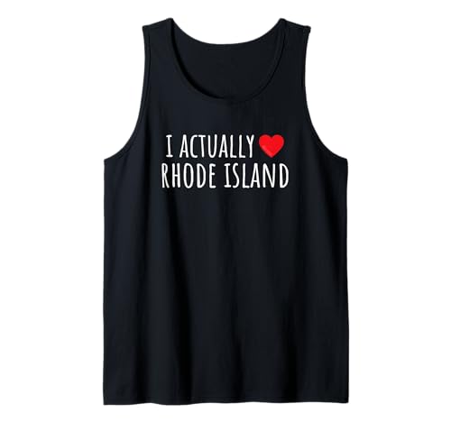 EN REALMENTE AMO (CORAZÓN) ISLA DE RODA – Americano Camiseta sin Mangas