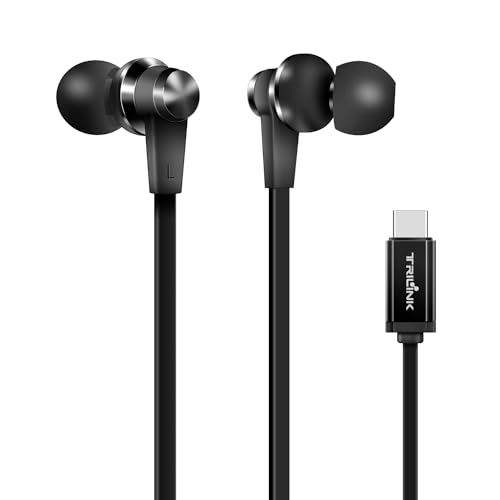 USB tipo C Auriculares de botón [Nueva versión] Auriculares In Ear con...