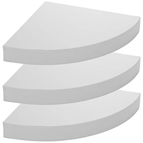 URBNLIVING Set of 3 Floating Wall Shelves Cover