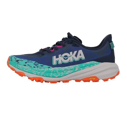 HOKA Speedgoat 6 Damen-Sneaker, Meteor Midnight, 36 EU