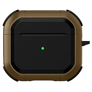 Cosoki Compatibele airpods 3 case cover 2021, hoes voor airpods pro met sleutelhangerdesign, compatibel met Apple Airpods 3e generatie 2021