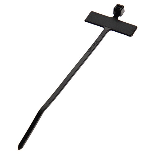 Panduit PLM1M-M0 Marker Cable Tie, Wrap, Miniature, Weather Resistant Nylon 6.6, 3.9-Inch Length, Black (1,000-Pack)