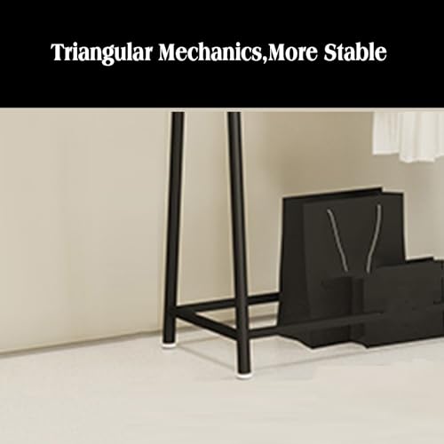 Armario portátil espacioso de pie 59x15.7x65 organizador de ropa ajustable 5