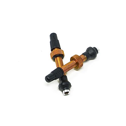 Industry Nine Tubeless Presta Valve Stem, 40mm (Pair) - Gold