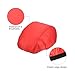 PATIKIL Cycling Bicycle Helmet Cover, 2 Pack Motorcycle Helmet Rain Cover Waterproof Ride Gear Helmet Cover for Road Cycling, Red