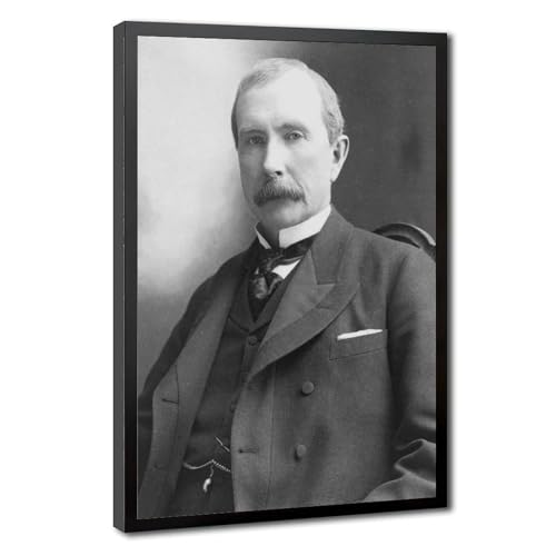 Impression sur toile John D Rockefeller - Tableau de bureau WCYB suspendre 50x75 cm