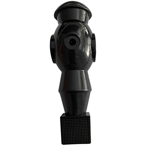 Cutefly 5/8" Foosball Man Table Guys Man Soccer Player Part for Dynamo Table (Black) Cover