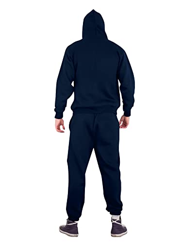 Love My Fashions® Men's Tracksuit set Athletic 2 Piece Plain Casual Zip up Full Sleeve Jogging Outfit For Men3