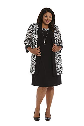 R&M Richards Womens 2PC Printed Two Piece Dress4