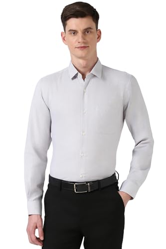 Image of Peter England Mens Polycotton Slim Fit Shirt