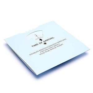 Blue Badge Company Parking Clock Timer Disc for Disabled Parking Permit Cover