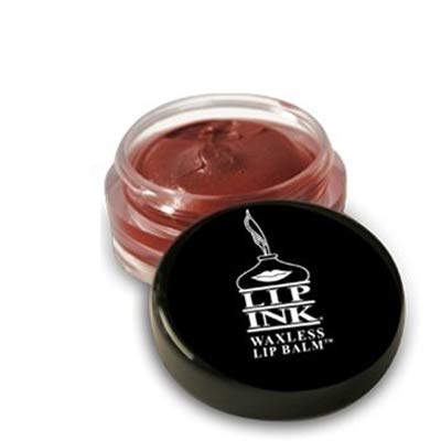 LIP INK Organic Vegan Tinted Waxless Lip Balm (Forest Dark Brown #1)