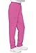 Scrub Pants for Women Workwear Originals Pull-On Elastic Waist 4200P, S Petite, Shocking Pink