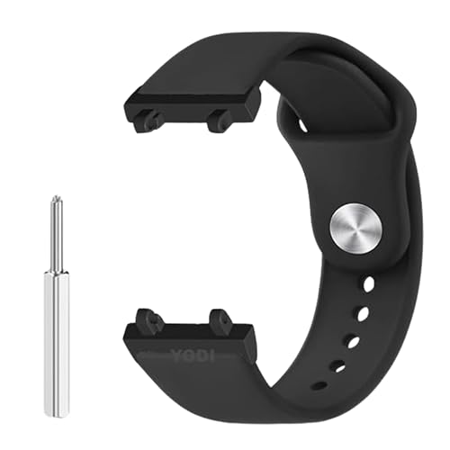 Image of YODI Strap Band Compatible with Amazfit T-Rex 2 Smartwatch Only Soft Silicone | Nylon | Chain | Leather Watch Straps with Installation Adjuster Tool For Amazfit TRex 2