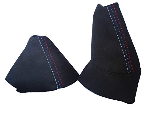 The Tuning-Shop Shift Ebrake Boot Compatible with BMW Z4 Suede M///Stitching