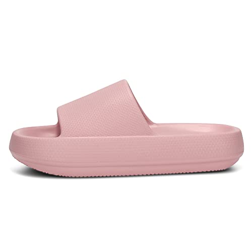Image of Dirk Slides for Women and Men Sandals Pillow Slippers Shower Shoes Cushioned Cloud Slides