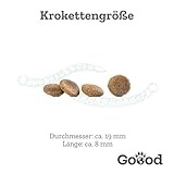 Goood Adult nachhaltige Insekten – Trockenfutter, Hundefutter – weizenfrei, Alternative Proteinquelle, leicht verdaulich – große Kroketten – für ausgewachsene Hunde – 1,8kg