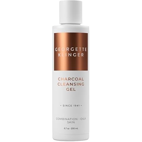 Charcoal Cleansing Gel - Gentle Foaming Face Wash: Deep Cleansing, Tightens Pore, Draws Out Dirt & Oil, Oil-Control, Energizing, Refreshing, Soothing, and Hydrating - 6.7 oz by Georgette Klinger Cover