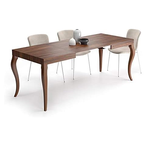 MOBILI FIVER, Mesa Extensible Classico, Color Nogal Cover