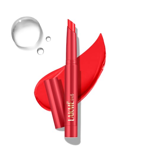 Image of Lakme 9 to 5 Forever Matte Lip Crayon, Red Bombshell, 1.1g, for Smooth and Supple Lips, with Vitamin C, Matte Finish, 8 Hr Hydration, Long Lasting all day comfort, Retractable Crayon