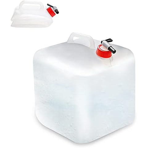 MAKACTUA BPA-frei Faltbarer Wasserbehälter 20 Liter, Wasserkanister Wasserbeutel für Notfall, Prepper, Krisenvorsorge, Notfallausrüstung, Krisenvorbereitung, Krisenvorrat, Blackout, Survival Cover