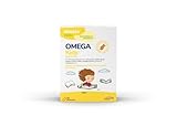 OmegaKids Gummies | Complemento Alimenticio con Omega 3 y Vitaminas para Niños desde los 5 Años - Ayuda al aporte adecuado de EPA y DHA - 54 Gominolas Masticables