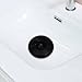 Generic Sink Plug Drain Stopper Easy to Use Utility Cleaning Tool Bathtub Stopper Floor Drain Mat for Dining Room Swimming Pool Hair, Black, 15cmx15cmx1.5cm