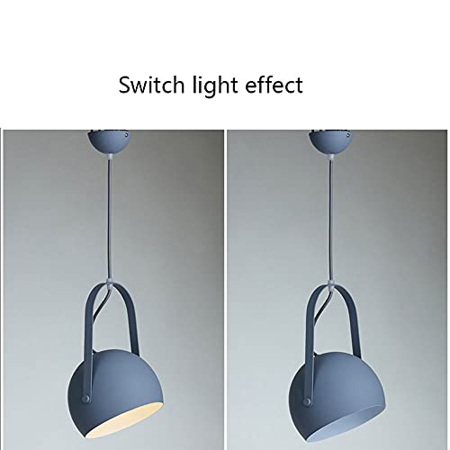 Abat-jour design angle réglable pour lustre macaron e27 de restaurant - 5