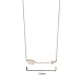 Samie Collection Valentines Day Gift for Her Stainless Steel Contemporary Arrow Love Heart Friendship Pendant Necklaces in 18k Rose Gold or Rhodium Plating, 16