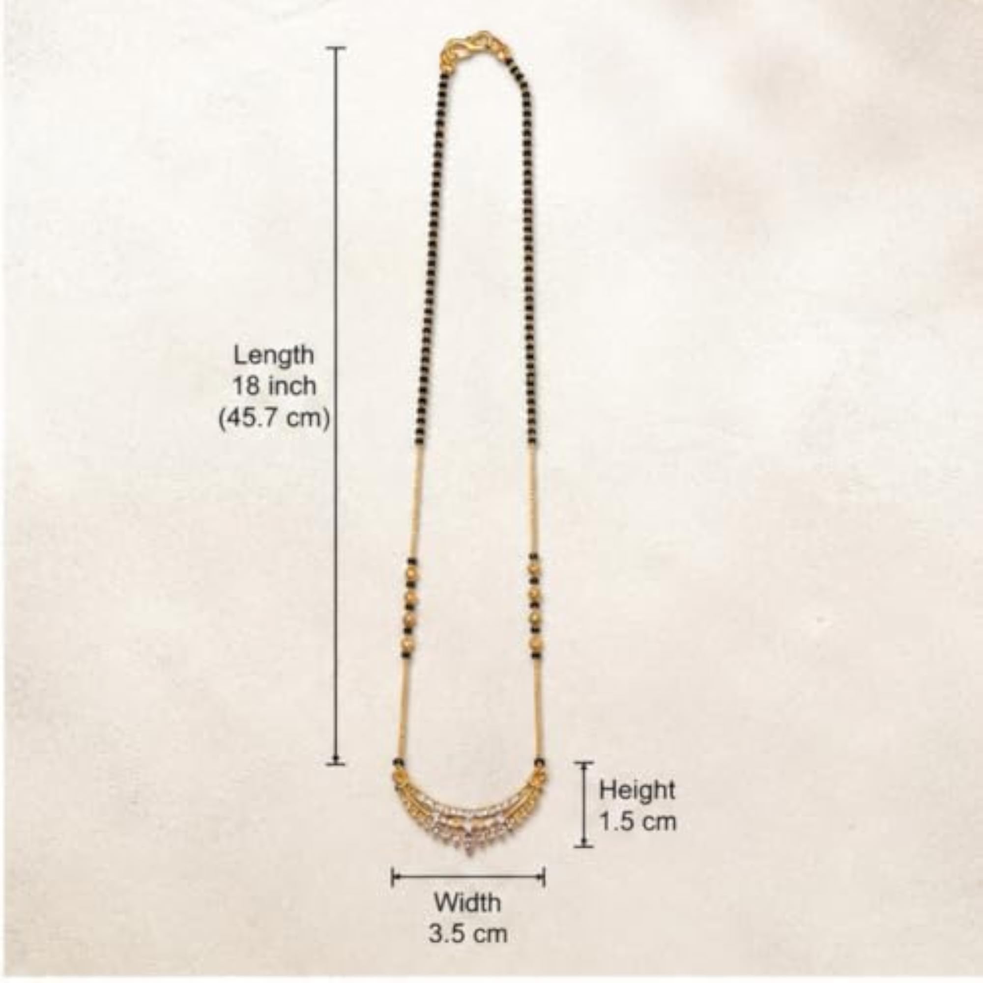 Anti-Tarnish Adjustable Mangalsutra for Women
